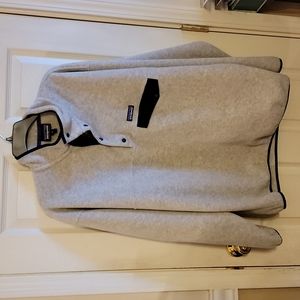 Men's Patagonia XL Synchilla Quarter Snap Fleece Pullover Good Used Condition